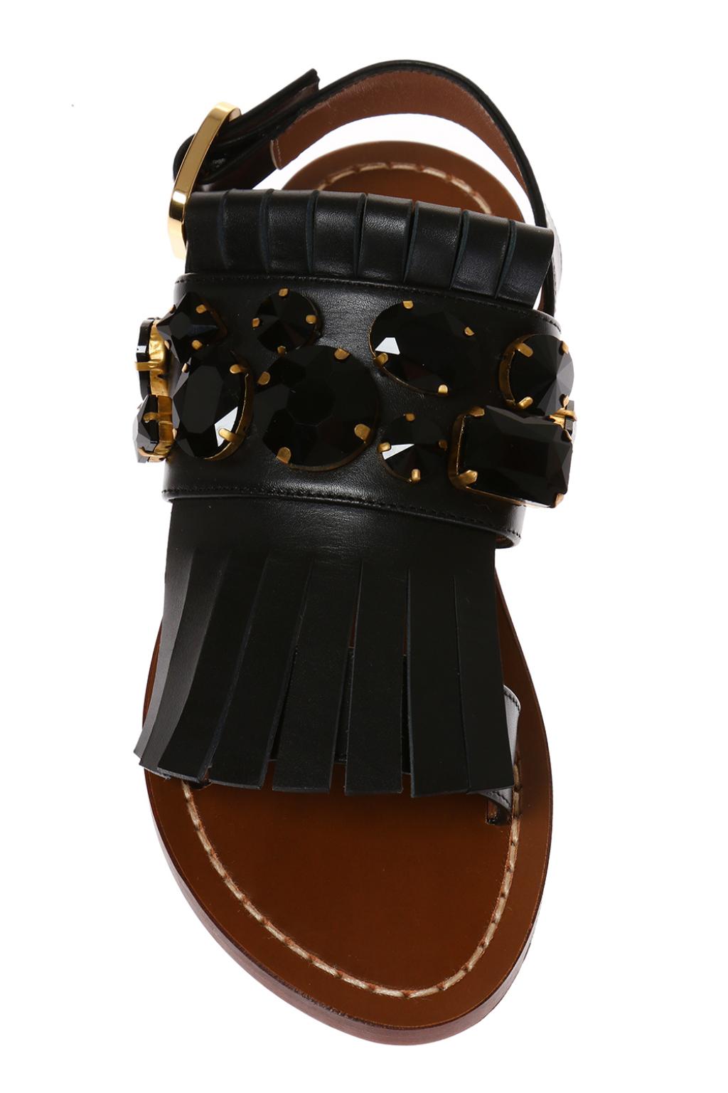 Marni fringe 2024 sandals